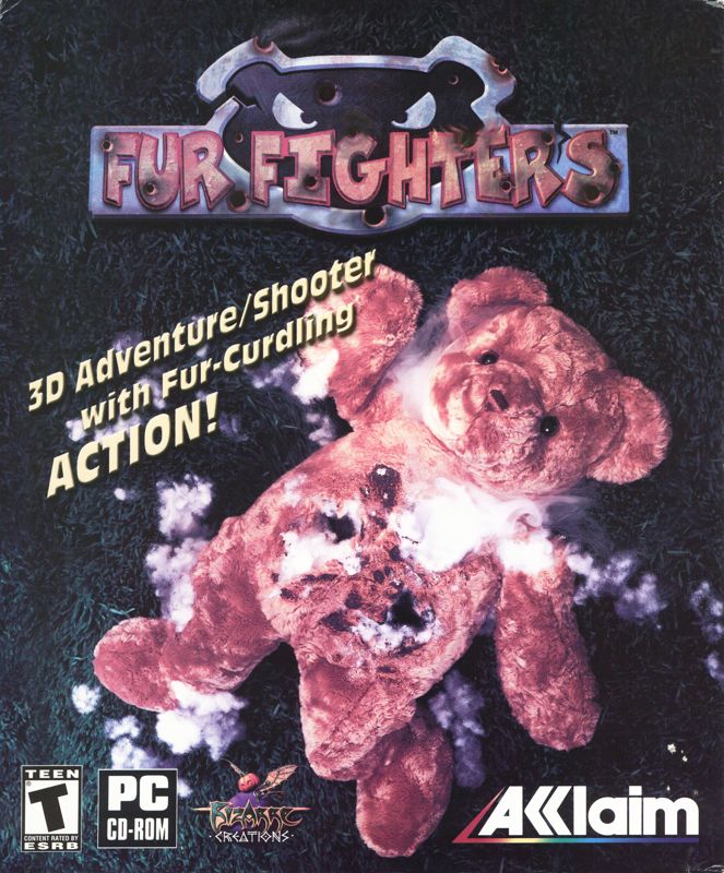 Fur Fighters box art for Sega Dreamcast